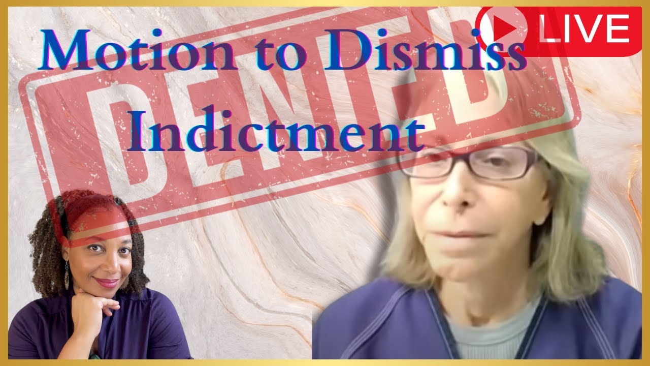 Denied Denied Denied- Donna Adelson's Motion to Dismiss Indictment DENIED!!