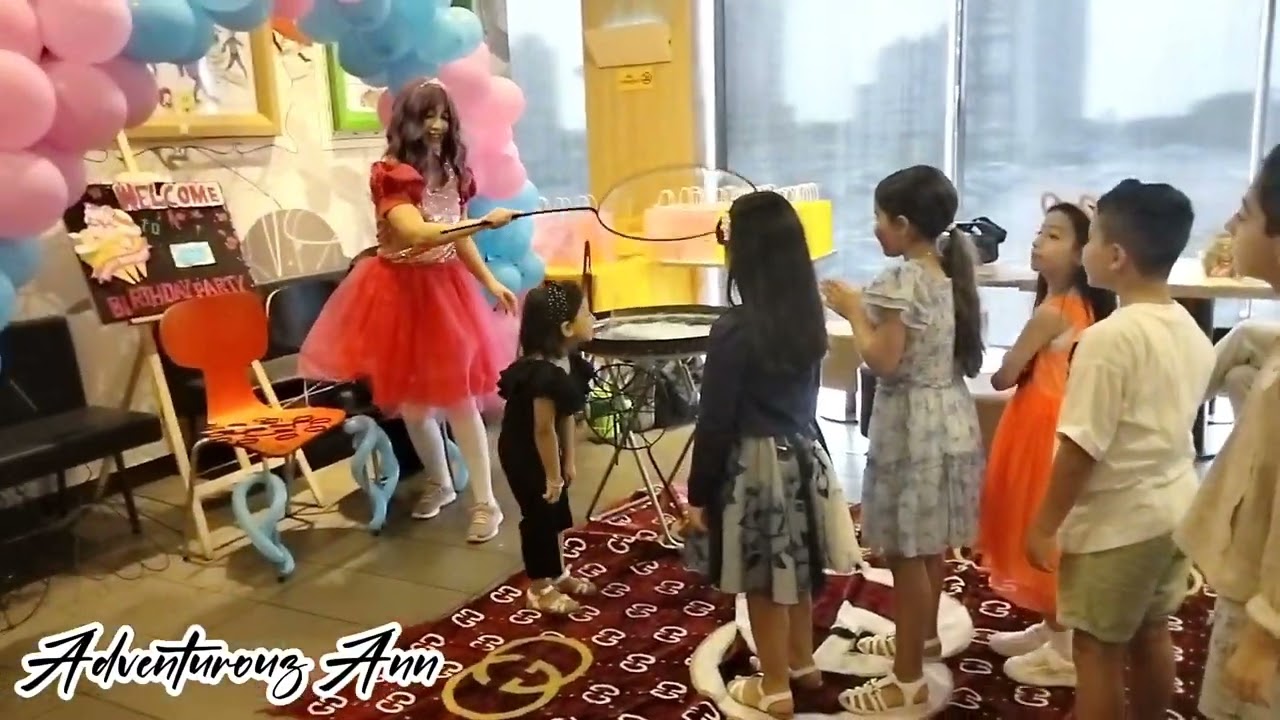 Bubble Show #birthday #party #mcdonalds