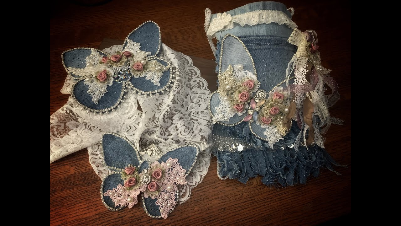 Denim Butterfly DIY
