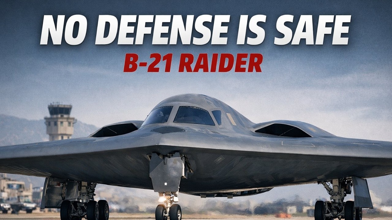 America’s New Stealth Bomber Is Unstoppable – B-21 Raider Explained
