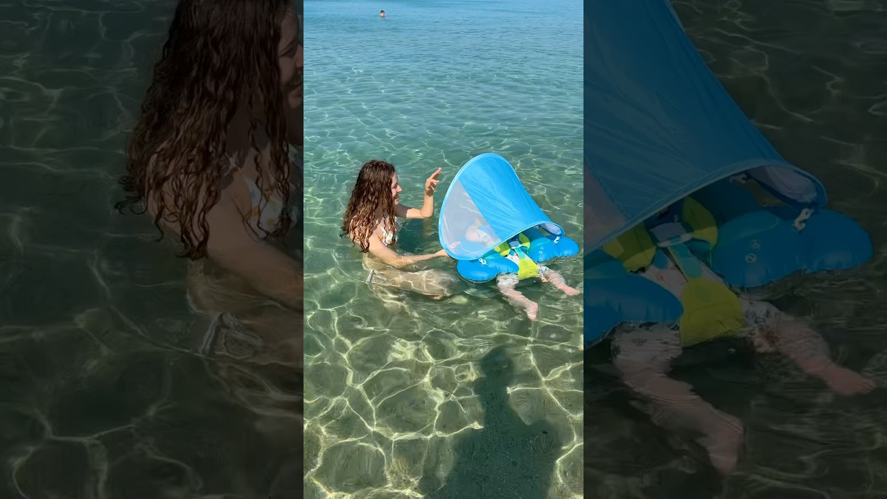 Jedan dan na moru sa bebom od devet meseci | MINI VLOG