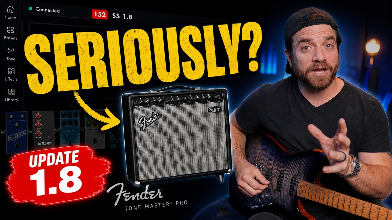 Пора ли воспринимать Fender Tone Master Pro всерьез? Обновление 1.8