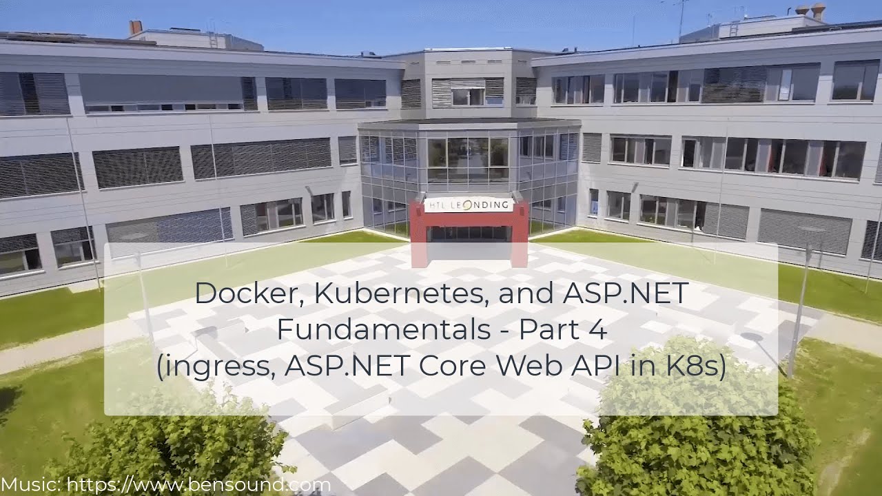 C# Course - Docker, Kubernetes, and ASP.NET Fundamentals - Part 4 (Ingress, ASP.NET web API in K8s)