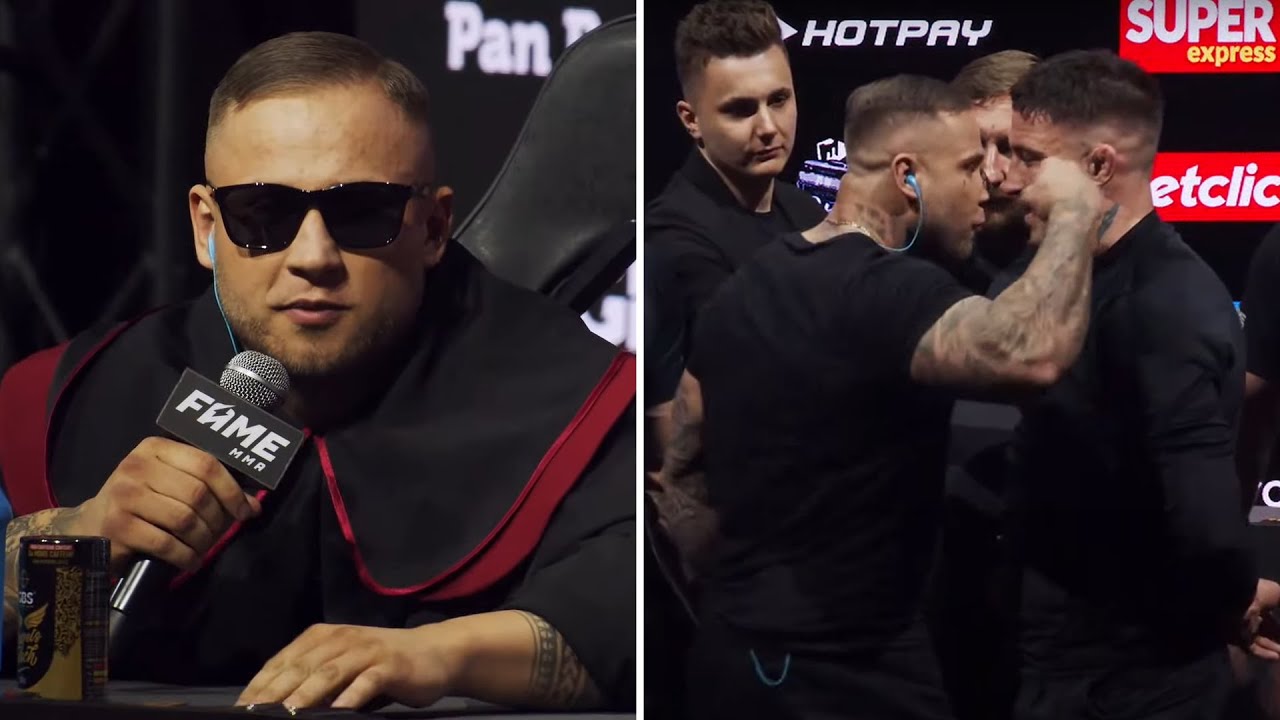 PIOTR SZELIGA VS NORMAN PARKE - NAJLEPSZE MOMENTY KONFERENCJI I FACE-TO-FACE