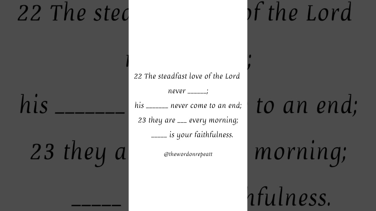 Reminder - God&rsquo;s mercies are new every morning!  #faith#verseoftheday #twor#encouragingverse#bible