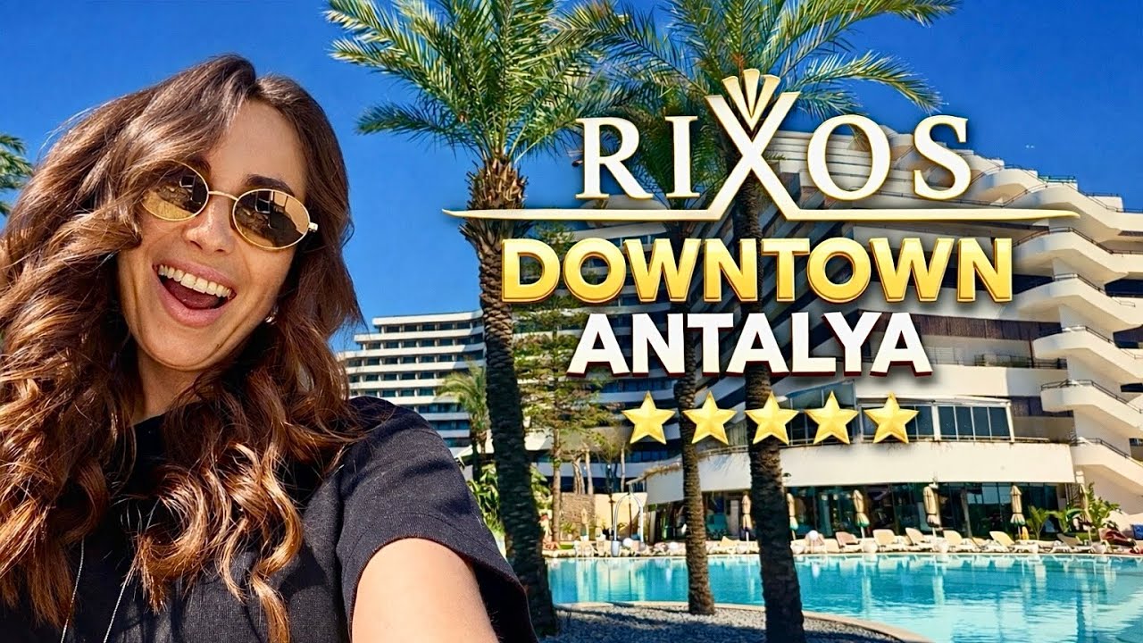 Rixos Downtown Antalya 5★ Review 2026 | Огляд готелю в Анталії | Відпочинок у Туреччині цілий рік