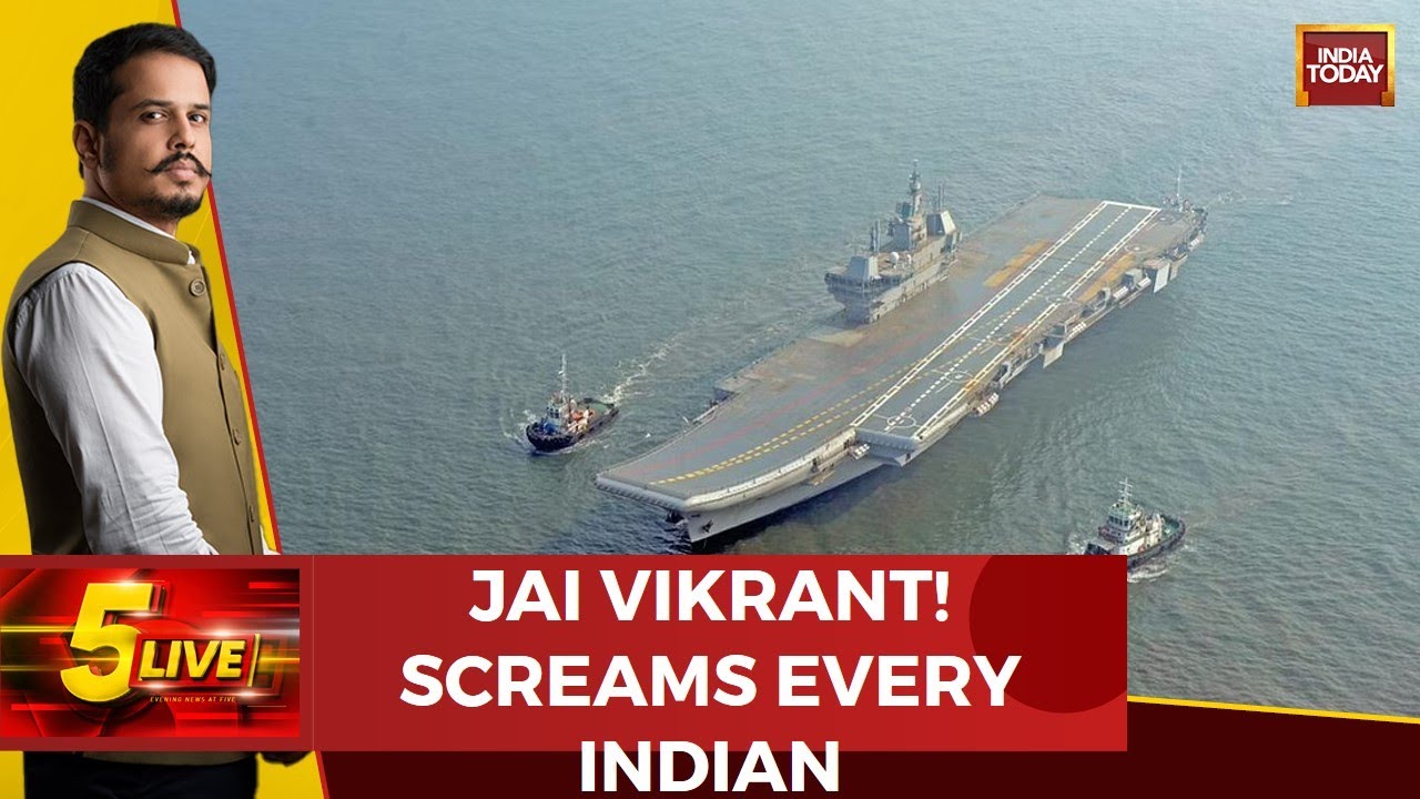 5ive Live With Shiv Aroor: INS Vikrant Commissioned | But Netas Want Credit | Occasion To Bicker?