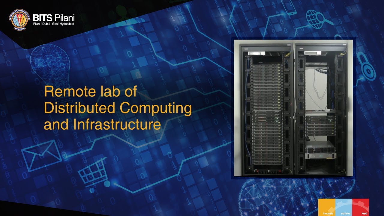Watch how the Distributed Computing & Infra Lab can be accessed remotely by WILP participants
