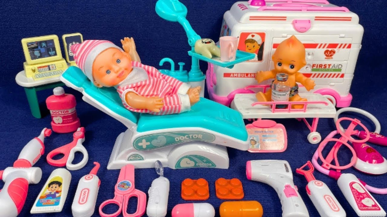 10 Minutes Satisfying Unboxing Doctor Toys & Ambulance Playset | Review Toys