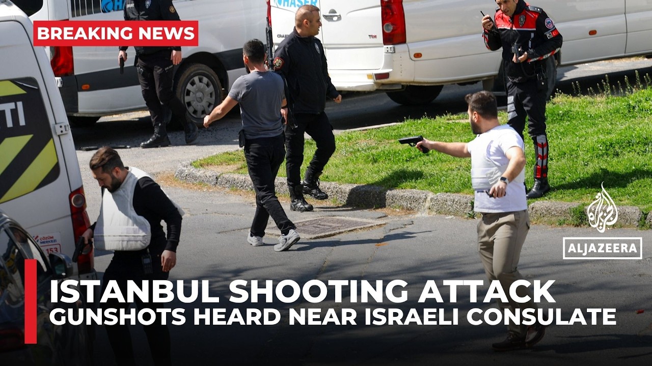 Three killed in shooting near Israeli consulate in Turkiye&rsquo;s Istanbul
