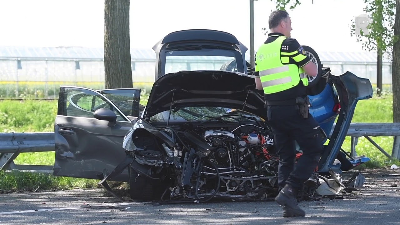 Ongeval A12: zes gewonden en weg dicht tot na spits. Video Duivestein