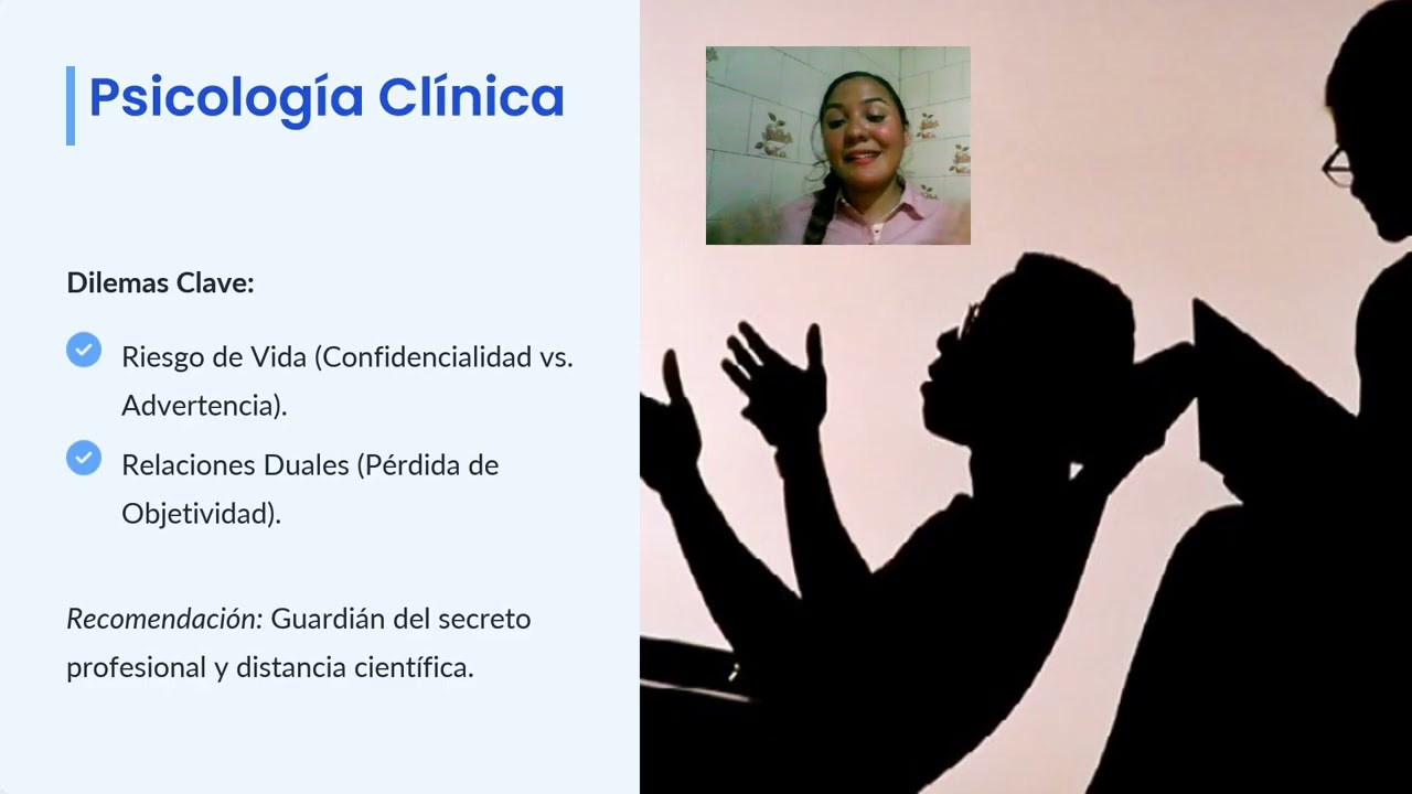 Ética y Praxis Psicológica