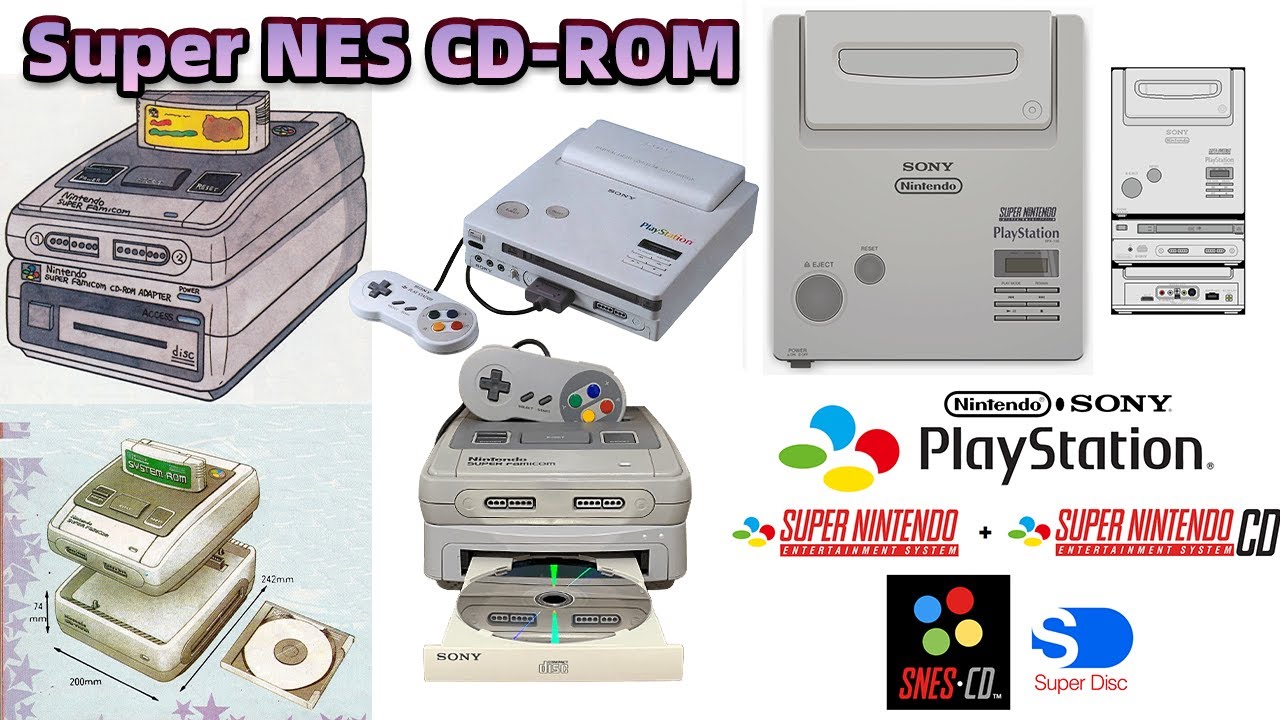 PlayStation诞生之路，任天堂的背叛，飞利浦的阴谋.Super NES CD-ROM