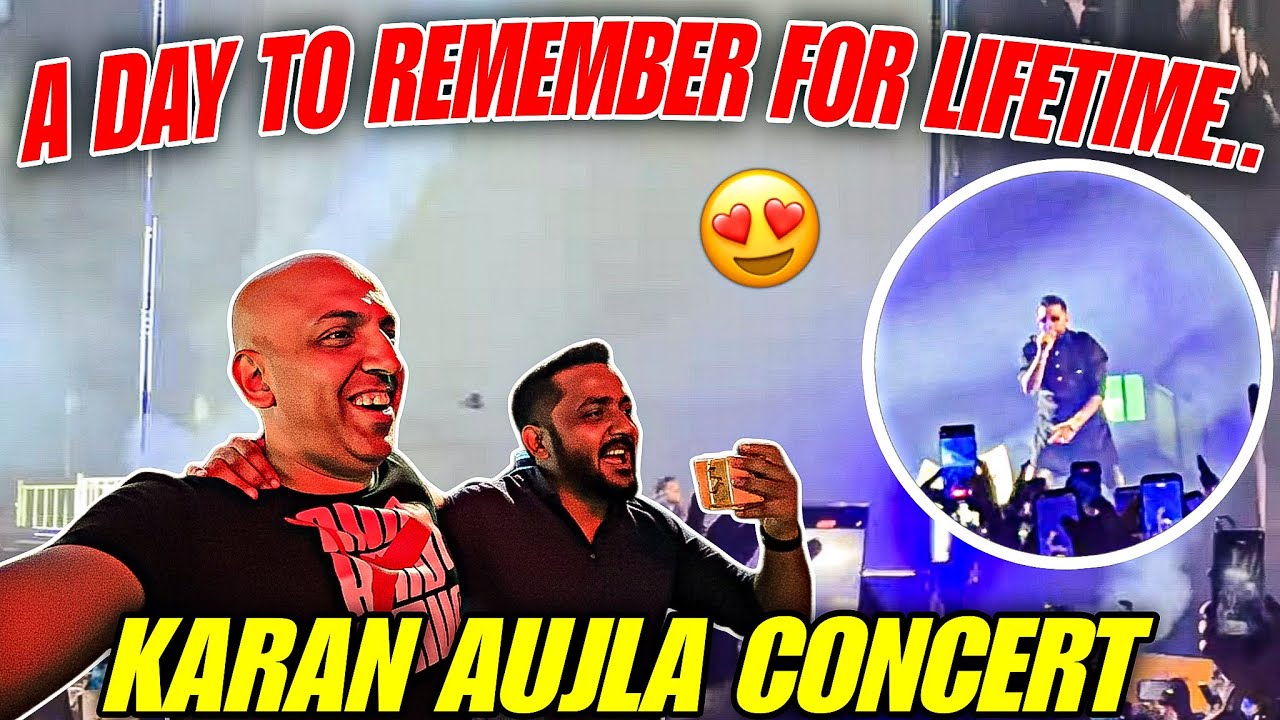 A day to remember for lifetime/Karan Aujla Concert #karanaujla #karanaujla_official #mgmajestor 