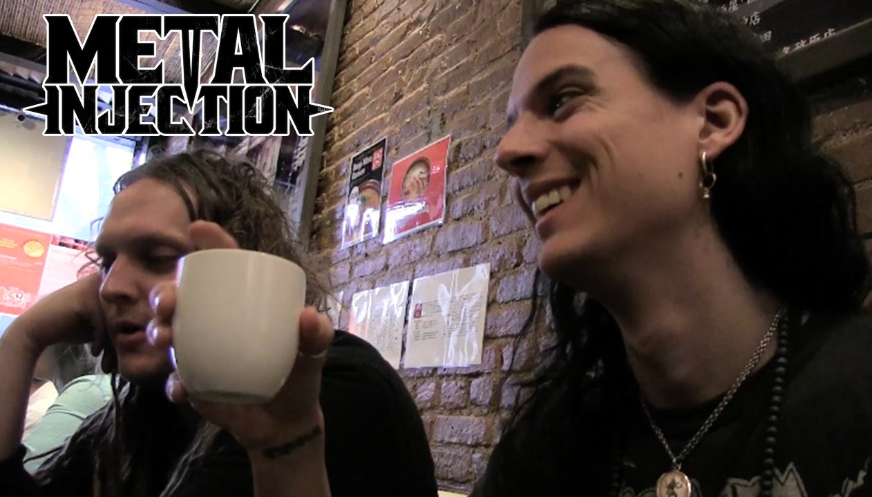TRIBULATION Loves To Eat Ramen Noodles! | Metal Injection