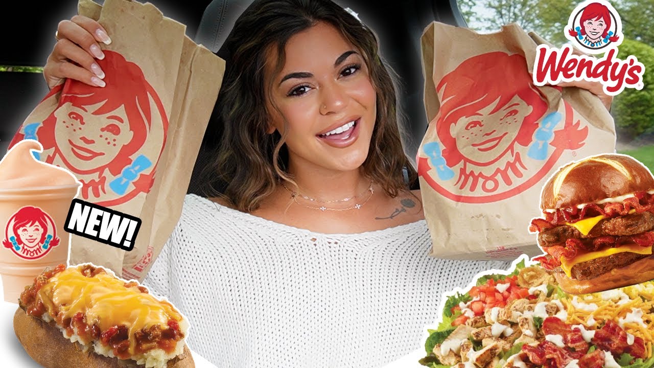 Wendys Mukbang | Пробуем НОВЫЕ блюда из меню! + Ваши непопулярные мнения