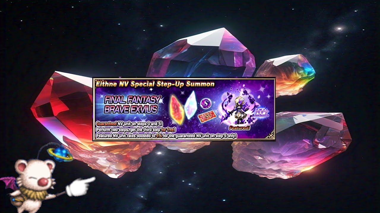 FFBE - Pulls for Eithne and the NV Guaranteed Stepup