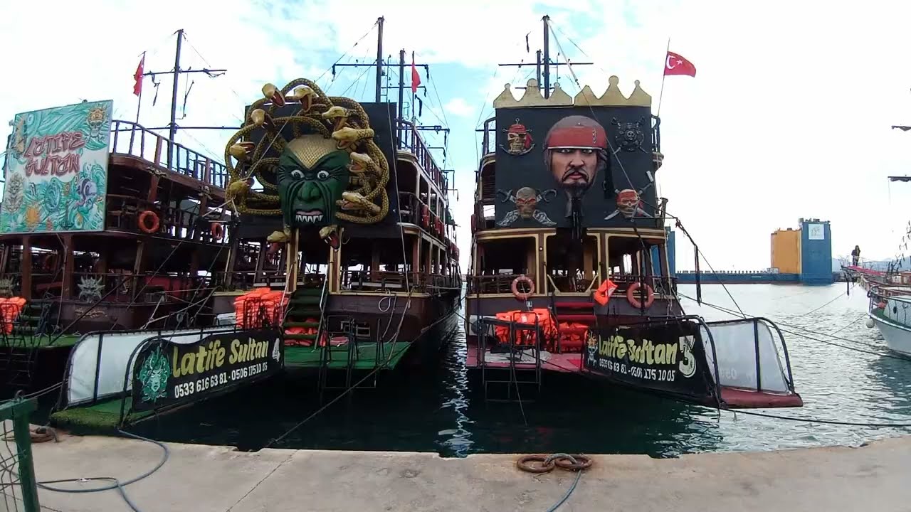 Taşucu Limanı Walking tour \ Mersin \ Taşucu \ Turkey