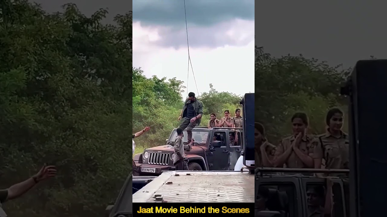 Jaat movie shooting | Jaat Movie Behind the Scenes | Sunny Deol #shorts #jaat