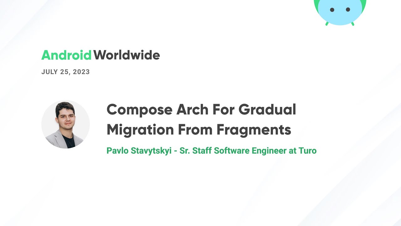 Migrating Android apps from Fragments to Jetpack Compose at Turo with Pavlo Stavytskyi