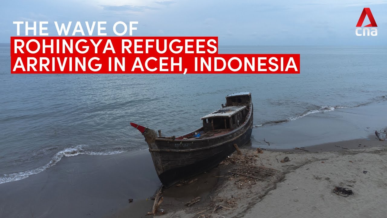 The wave of Rohingya refugees arriving in Aceh, Indonesia