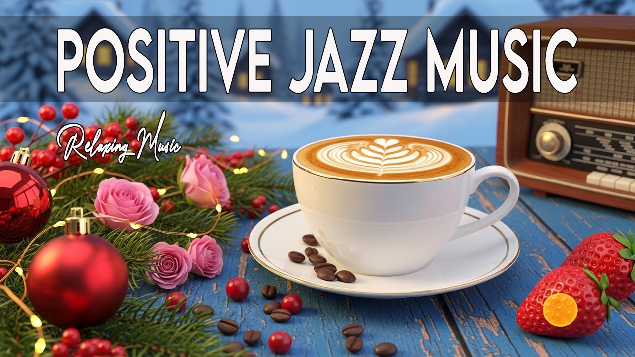 Positive Jazz Music ☕ Bossa Nova instrumental for Stress Relief, Great Moods and Happy Moods