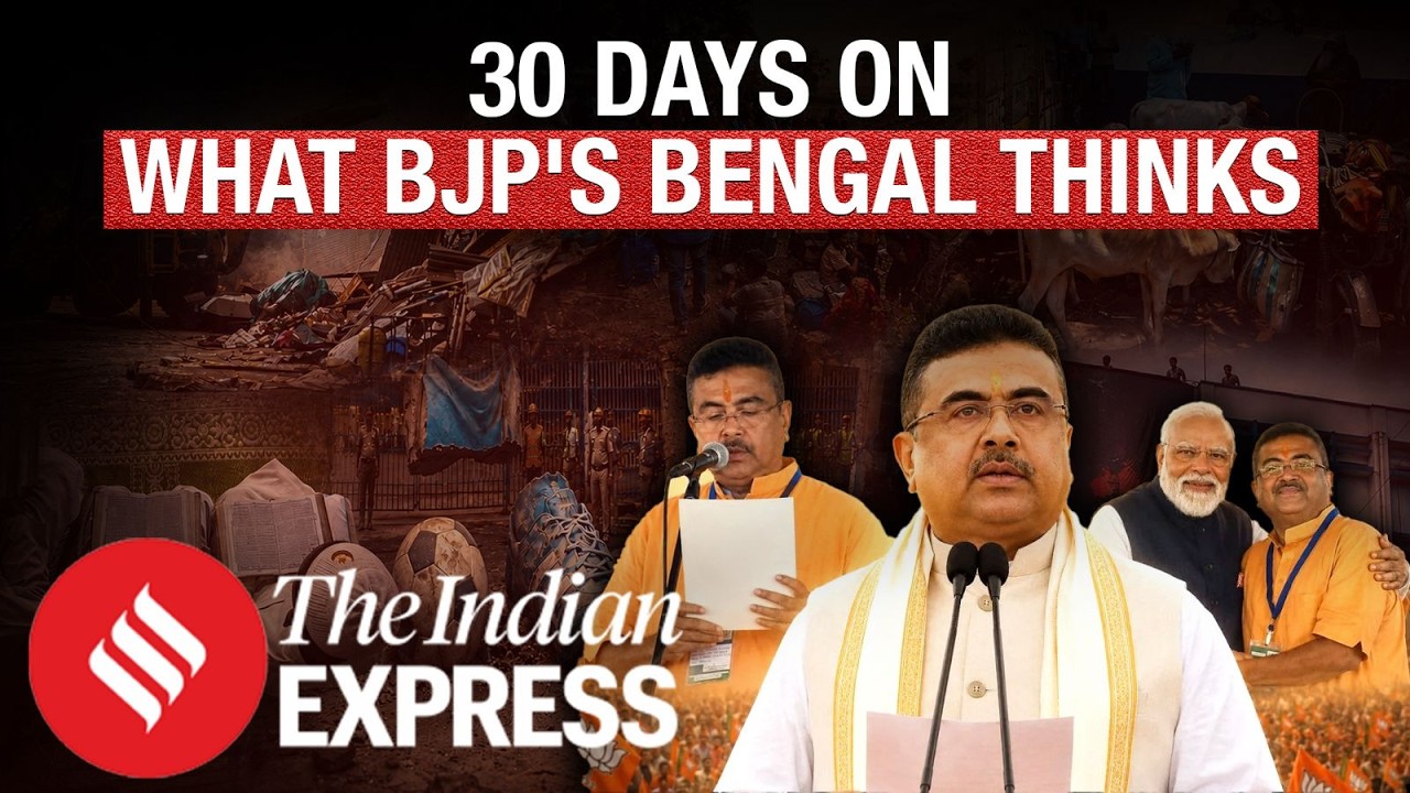 BJP Government Completes One Month in Bengal: Key Changes, Challenges and Controversies