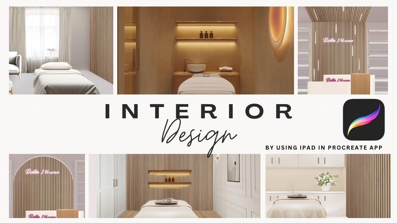 How to do Interior Design in IPAD (2025) | easy way with PROCREATE
