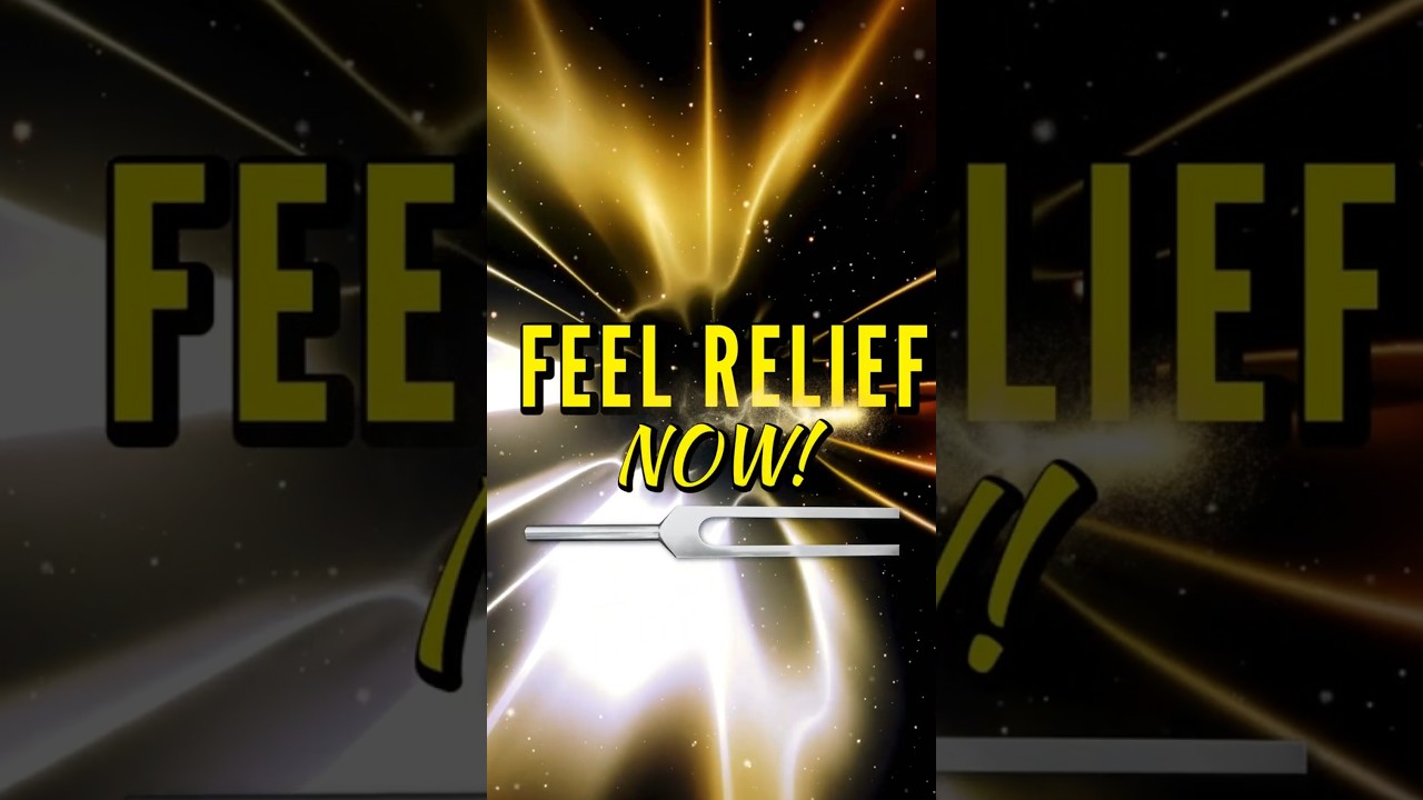 FEEL RELIEF NOW! Otto 128 Hz Tuning Fork for Natural Pain Relief (Alpha) #shorts