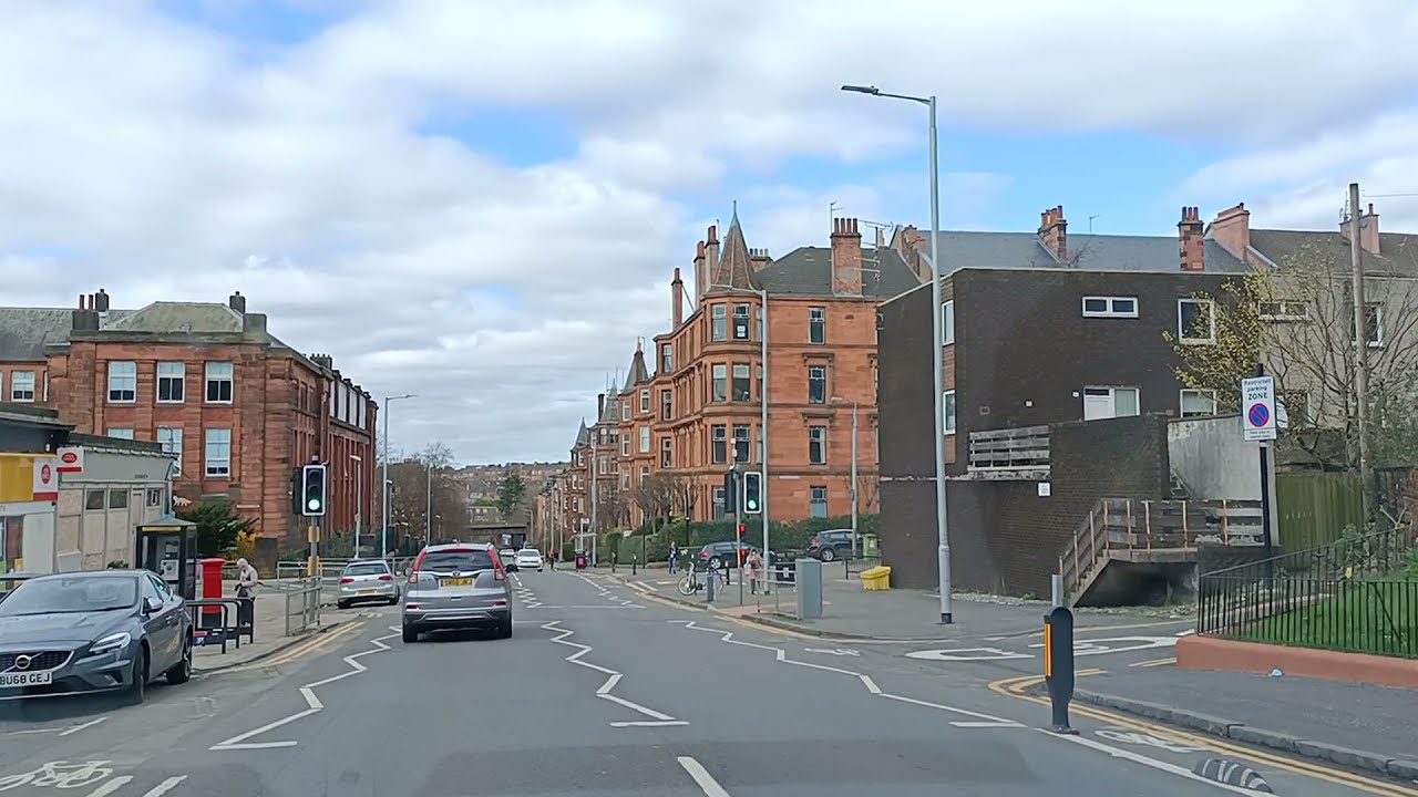 Byres Road to Pollokshields Glasgow 1st April 2021