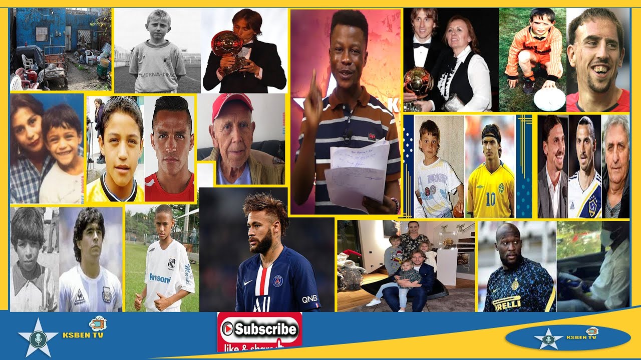 Top Footballers Who Were Born Into Poor Families | KSBENTV FACTS SPORTS