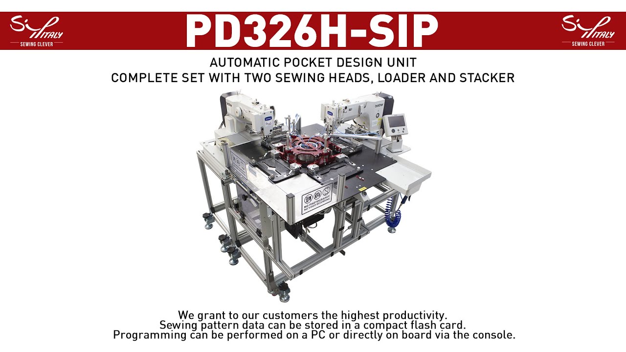 PD326H-SIP - Automatic Pocket Design Unit