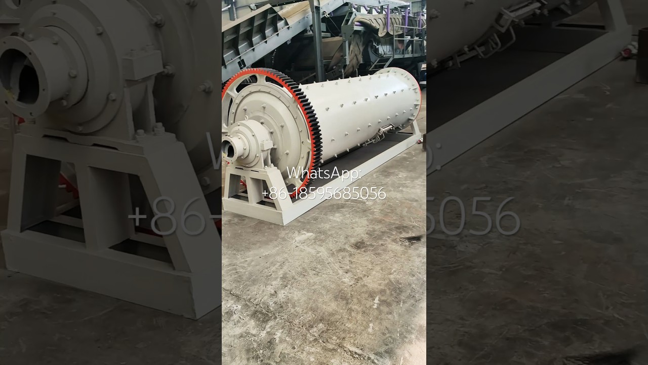 Small ball mill for sale, ball grinding mill, ball mill machine price#mine #grinding #ore#goldgrind