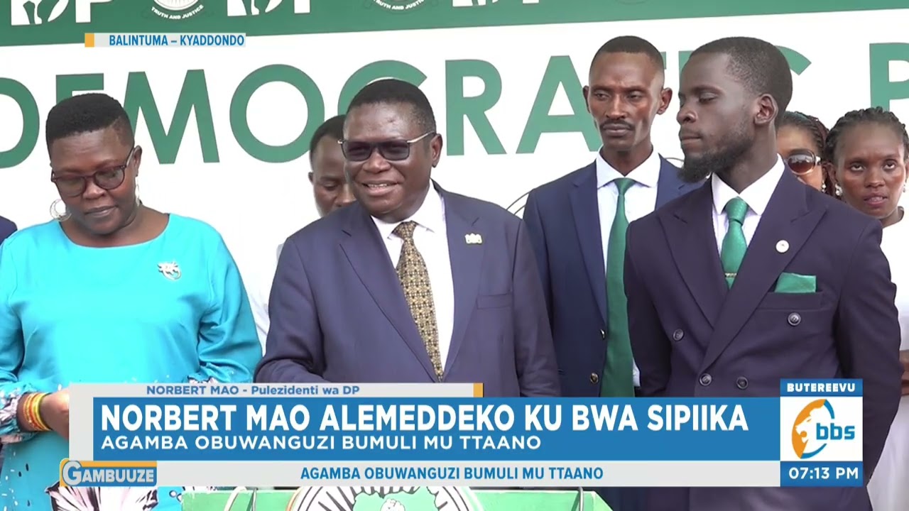 Norbert Mao Alemeddeko ku Bwasipiika, Asambazze Ebyogerwa nti Ayagala Kuva mu Lw’okaano