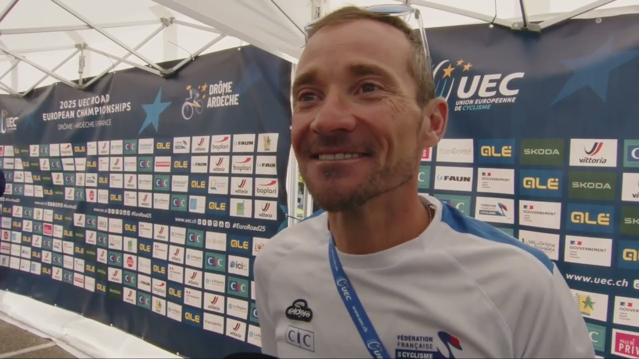 Томас Фёклер - Интервью по прибытии - Чемпионат Европы UEC Дром-Ардеш 2025