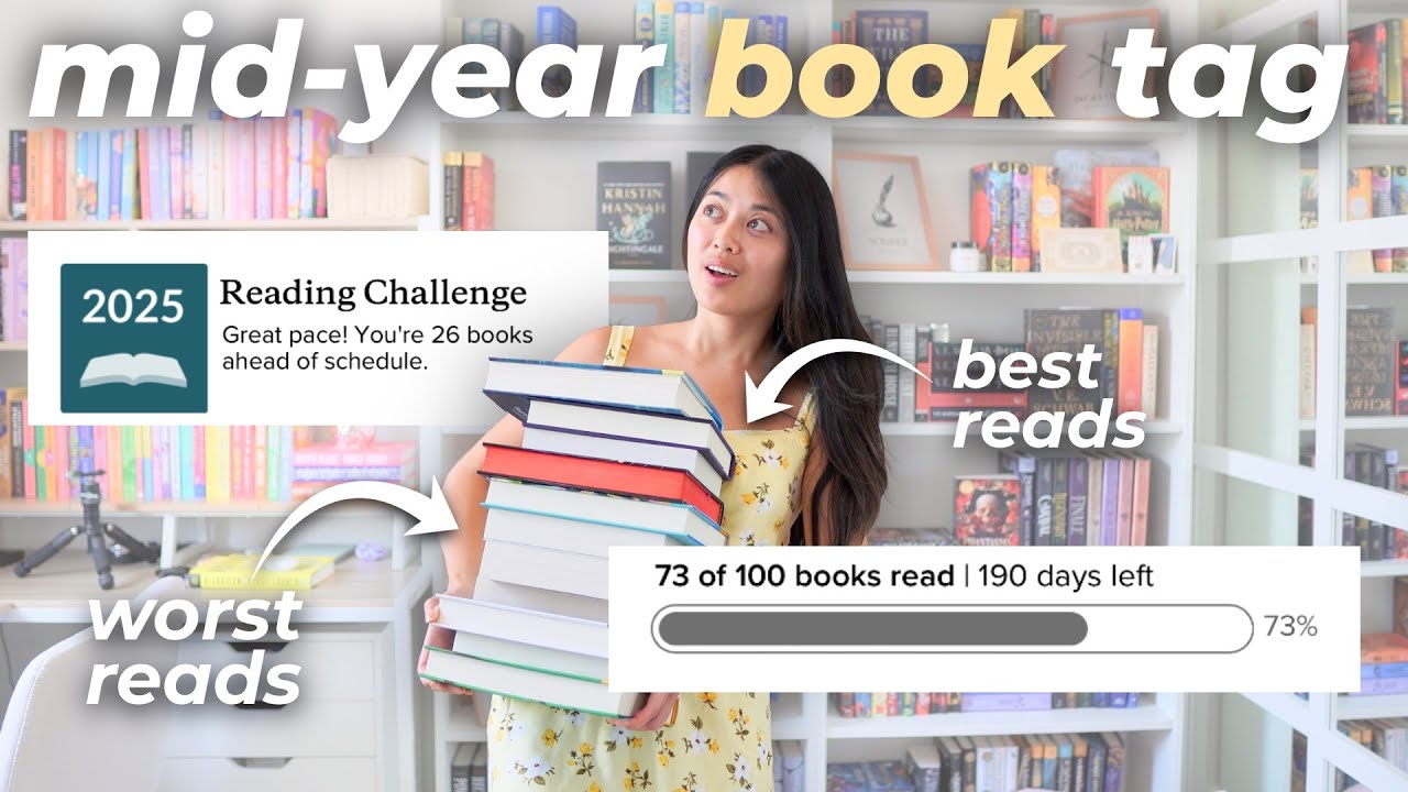 mid-year BOOK FREAKOUT tag 📚⭐️ (best reads so far, biggest disappointments, fav new authors & more)