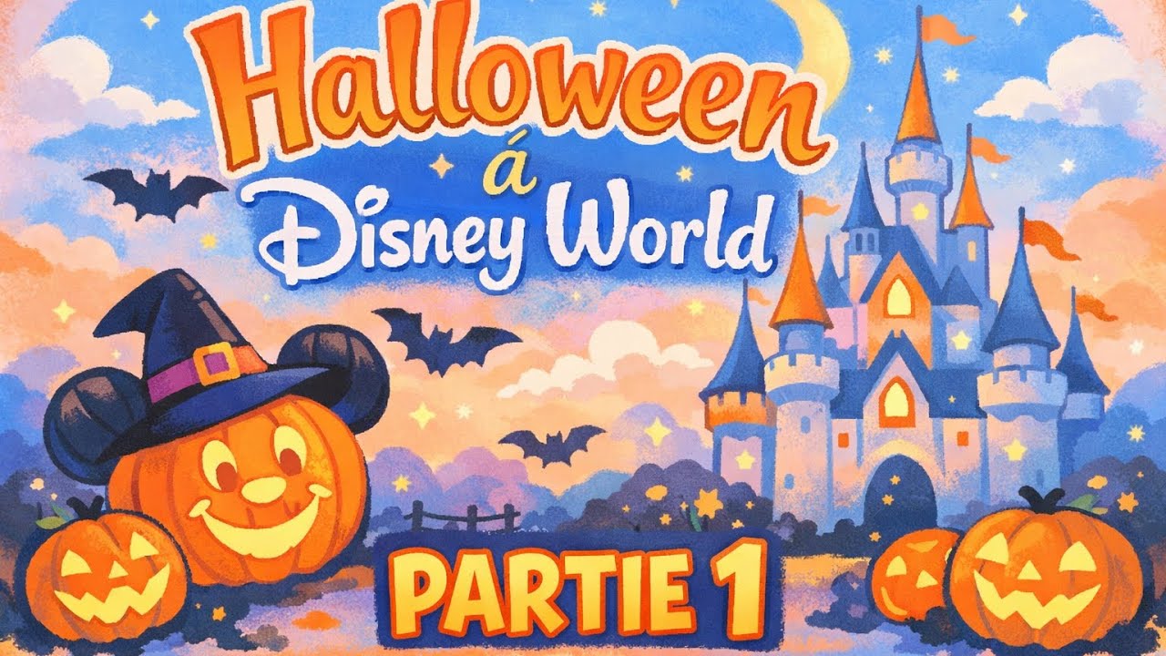 🏰🎢☀️ HALLOWEEN À DISNEYWORLD 👻🎃😶‍🌫️ PARTIE 1 : On traverse Disney Springs 