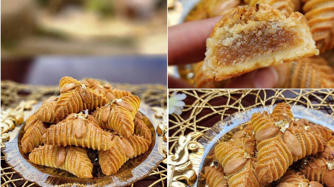 حلوة المرشوقة باللوز معسلة للقلب🍯 لمناسباتكم سهلة وبنتها روعة و بحشو معسل وطري بكامل الاسرار 🇩🇿