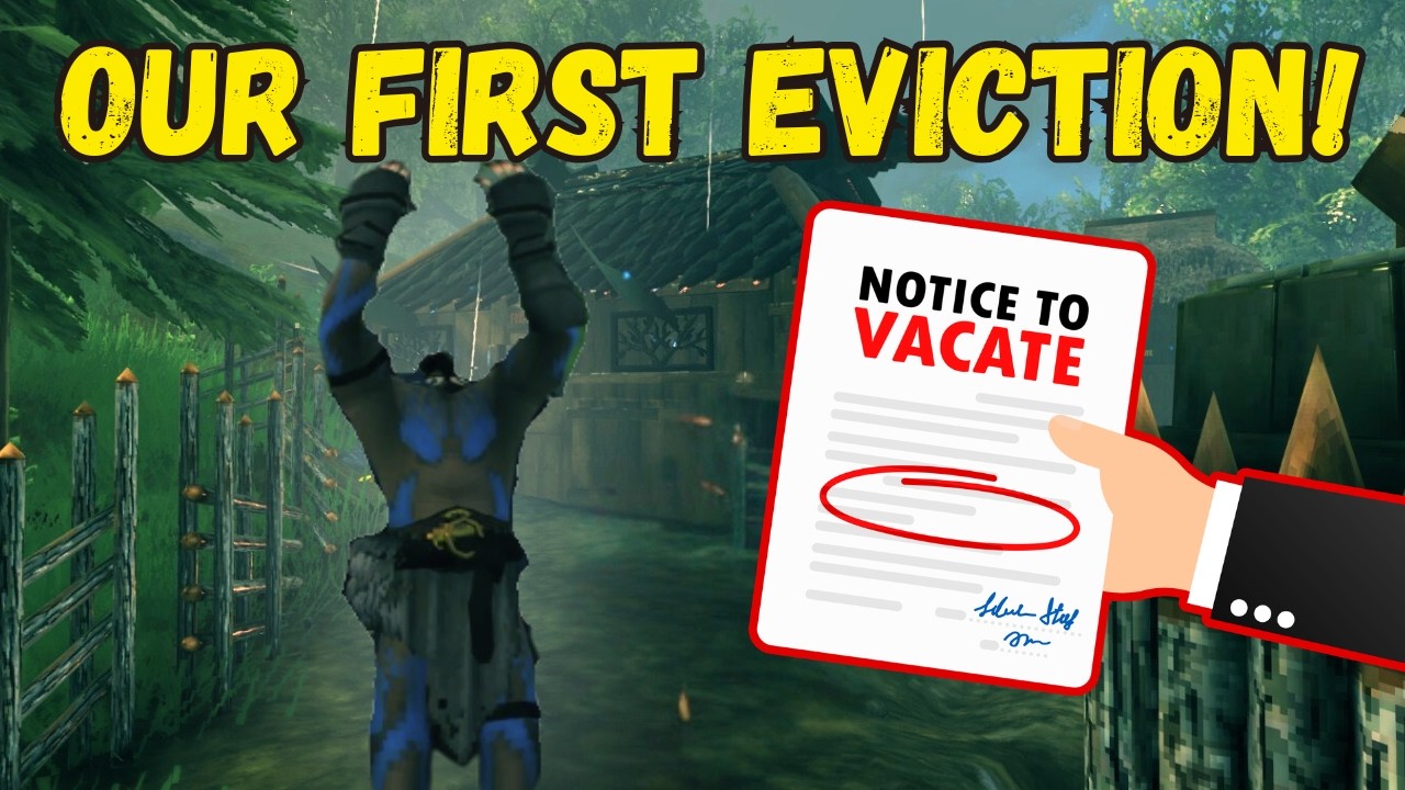 They STOPPED Paying RENT So We BOOTED THEM! Valheim Gets Evicted