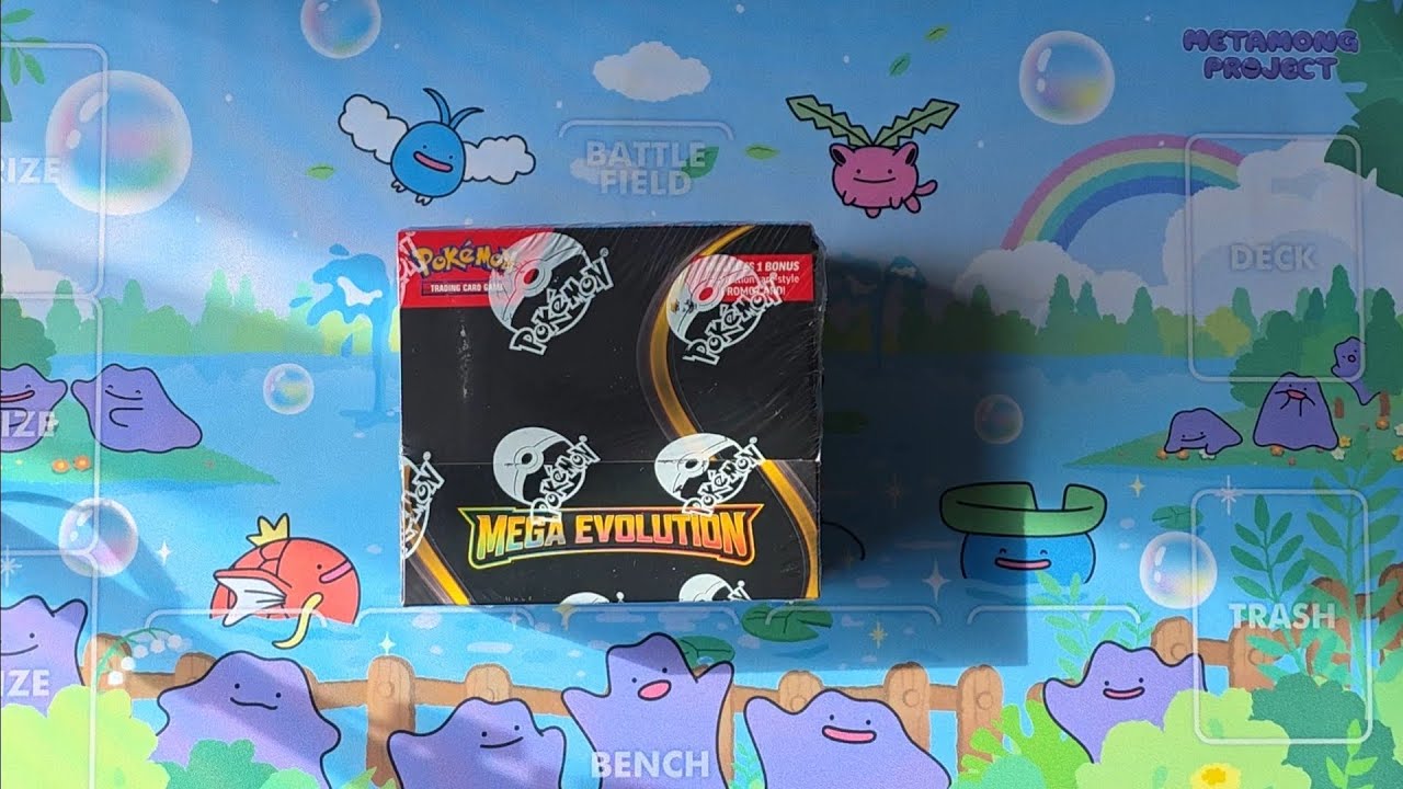 Открытие первого бокса Pokemon Mega Evolution!!!!