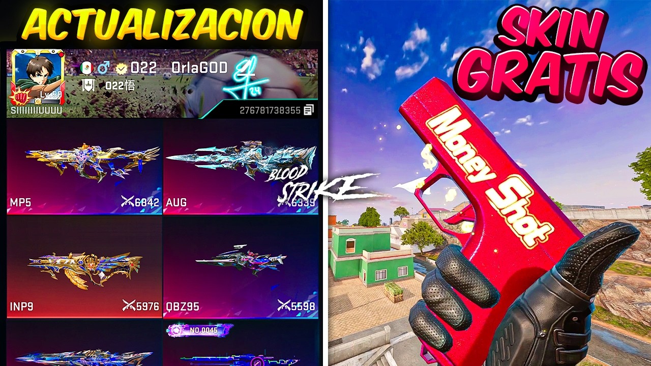 I GOT 2 FREE SKINS and UPGRADED MY PROFILE to *EVO* IN THE BLOODSTRIKE UPDATE! / Orla22