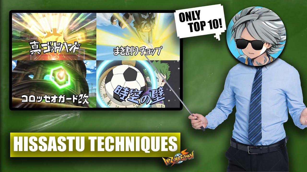 My TOP 10 FAVORITE GOALKEEPER HISSATSUS in INAZUMA ELEVEN