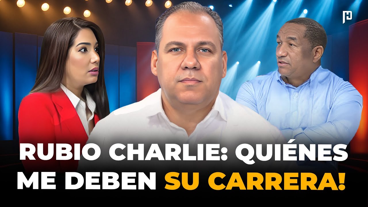RUBIO CHARLIE REVELA QUIÉNES LE DEBEN SU CARRERA Y LO QUE NADIE SABE DE ÉL.