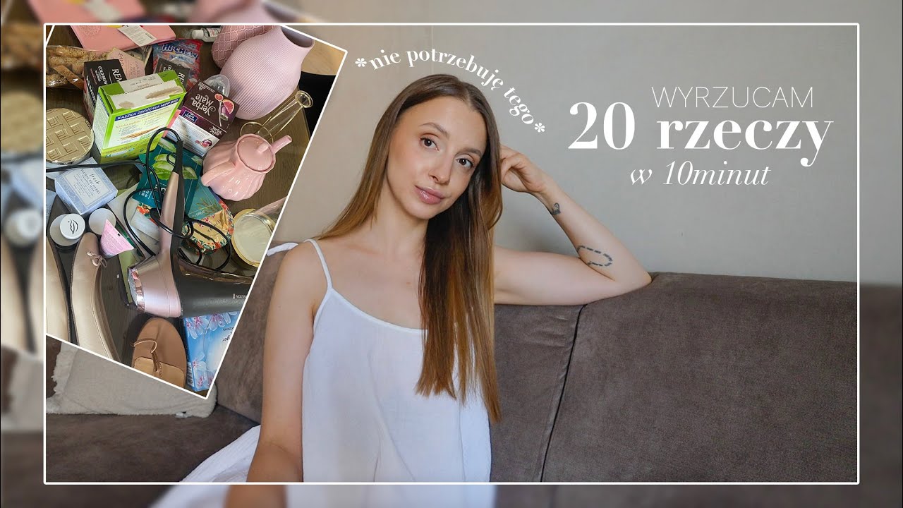Wyrzucam 20 rzeczy w 10 minut | Odgracanie przed przeprowadzką