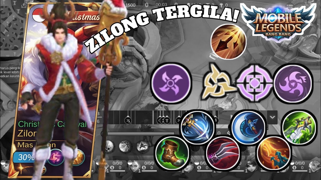ZILONG SEASON 39 TERGILA‼️ Build Tersakit 2026 🔥 Sekali Combo Langsung Musnah 😱 | Mobile Legends