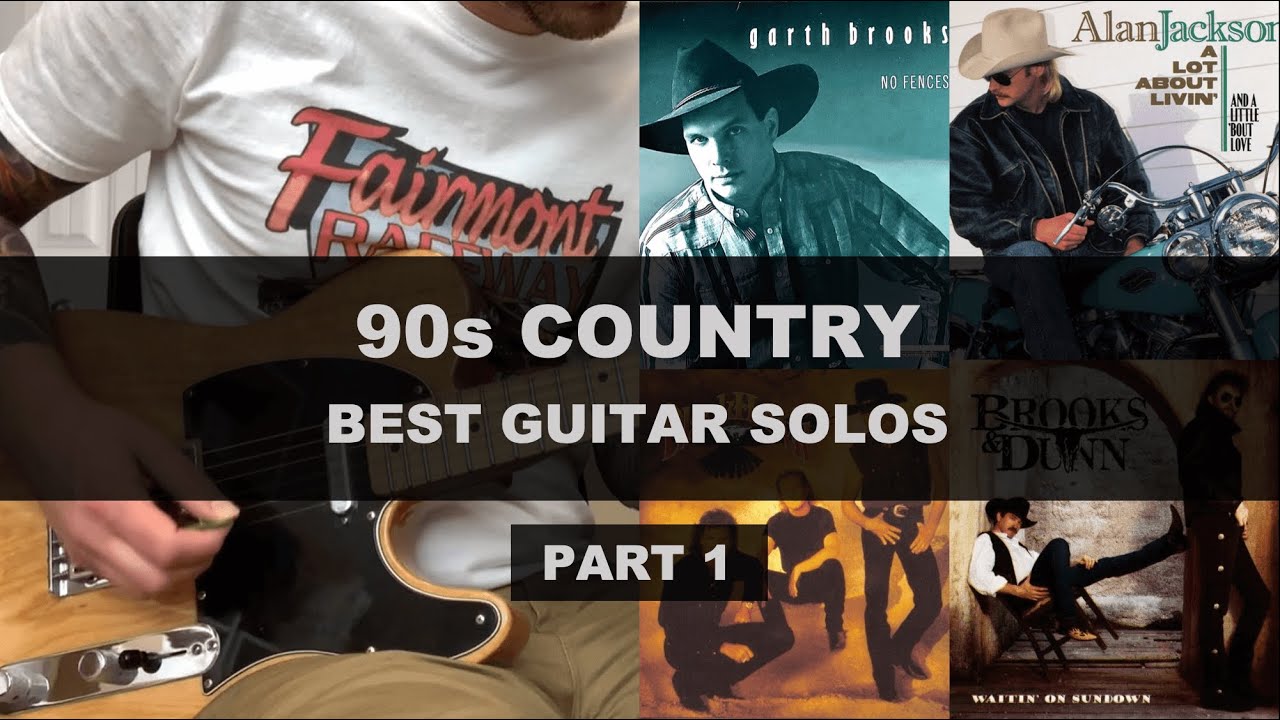90's Country Guitar Solos - A Collection of the Best, Part 1/2 (cover)