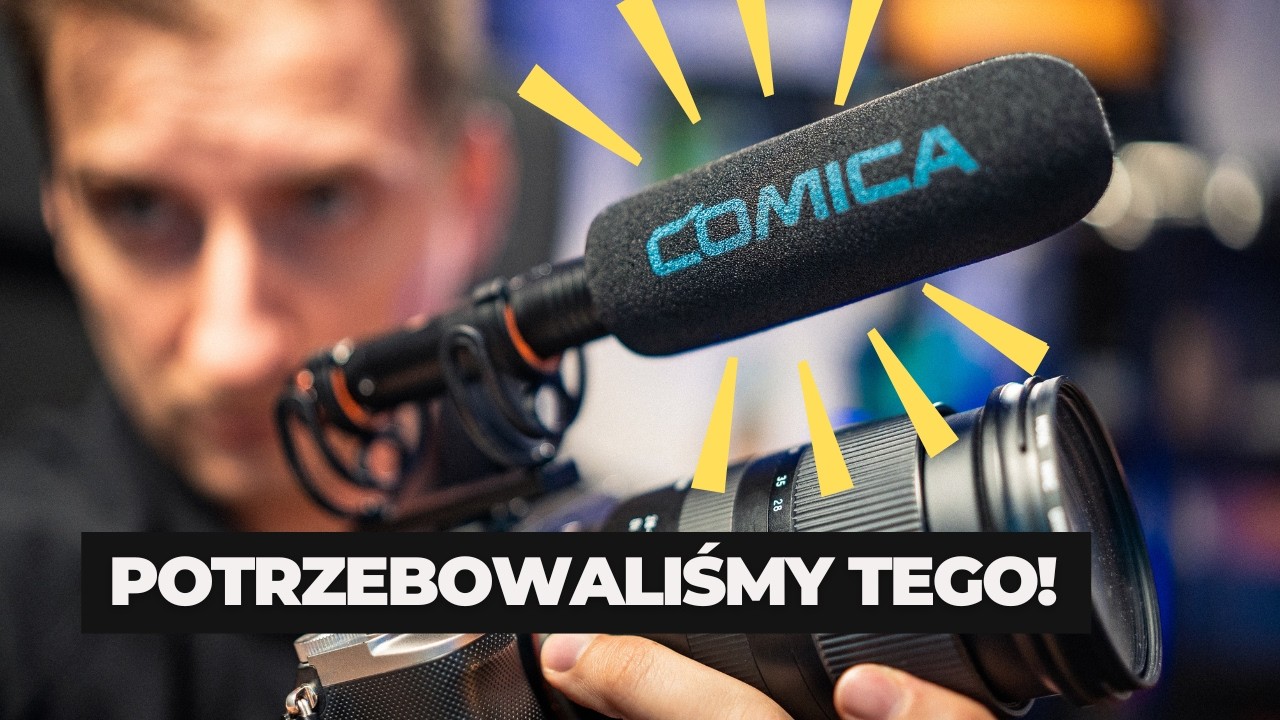 Nareszcie! Bezprzewodowy mikrofon shotgun dla tw&oacute;rc&oacute;w | Test Comica VM30