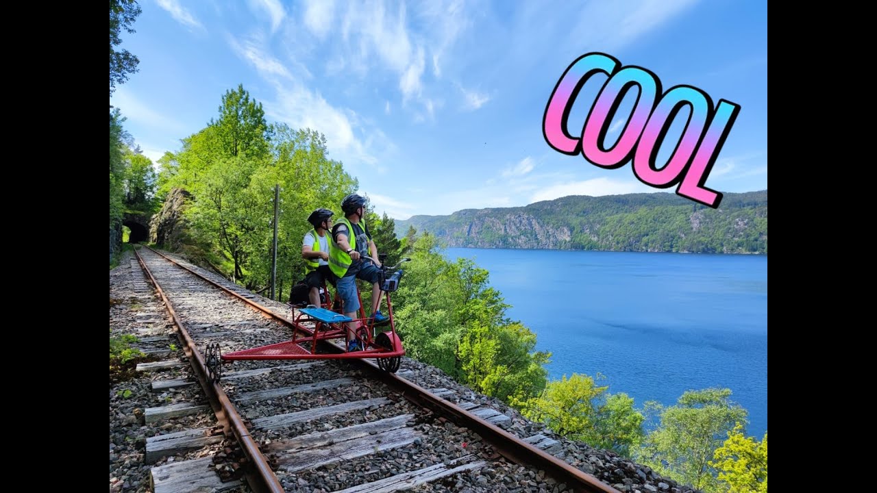 Flekkefjordbanen  - Draisinenfahrt  in Norwegen