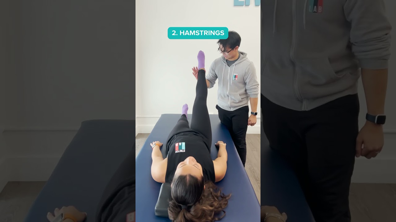 Assisted stretches just hit different 😮&zwj;💨 #Stretchlab_partner   #stretchlab #stretches #exercises