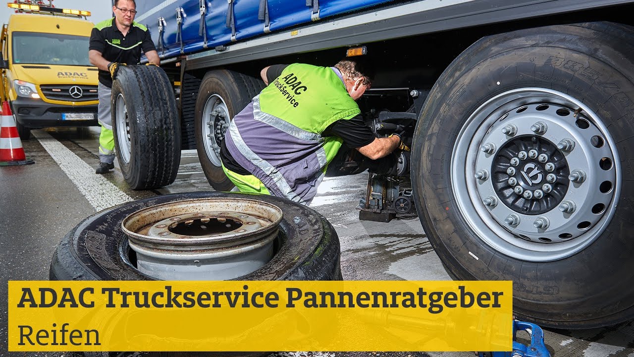 ADAC Truckservice Pannenratgeber: Reifen